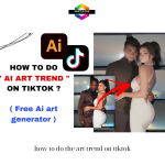 how to do the art trend on tiktok